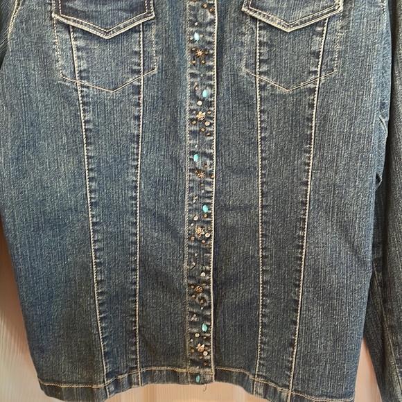 Christopher Banks Size Large Jeans Jacket - Picture 7 of 12
